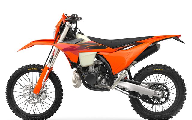 2027 KTM 300 EXC, left side studio view