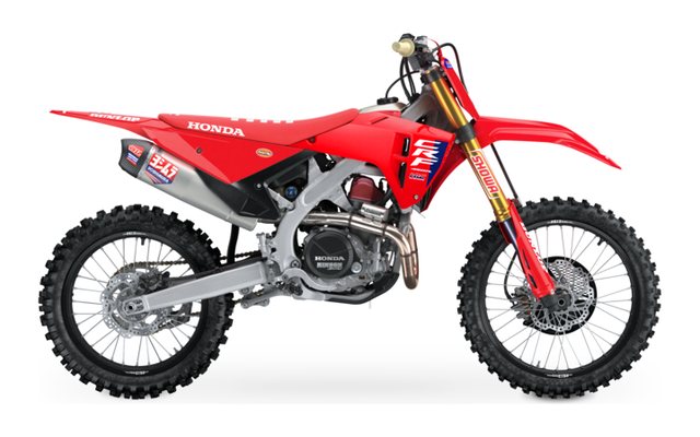 2026 Honda CRF450R, side studio view