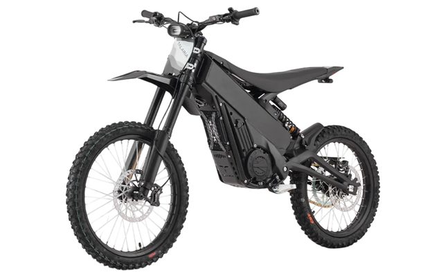 Talaria xXx TL2500 Pro electric dirt bike, side profile on white background
