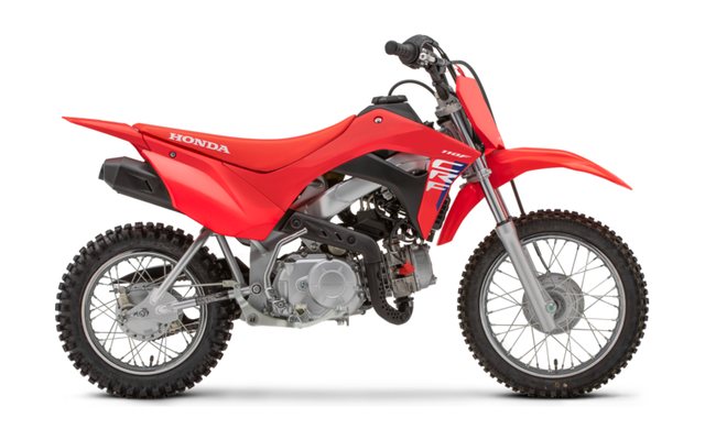Honda CRF110F, side studio view