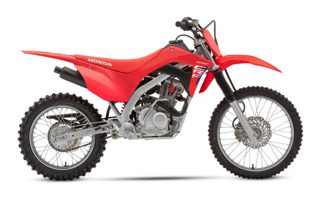 Honda CRF125F, side studio view