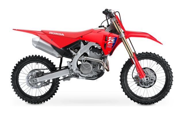 2026 Honda CRF250R, side studio view