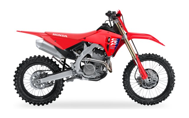 2025 Honda CRF250RX, side studio view