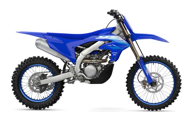 2027 Yamaha YZ250FX, side studio view